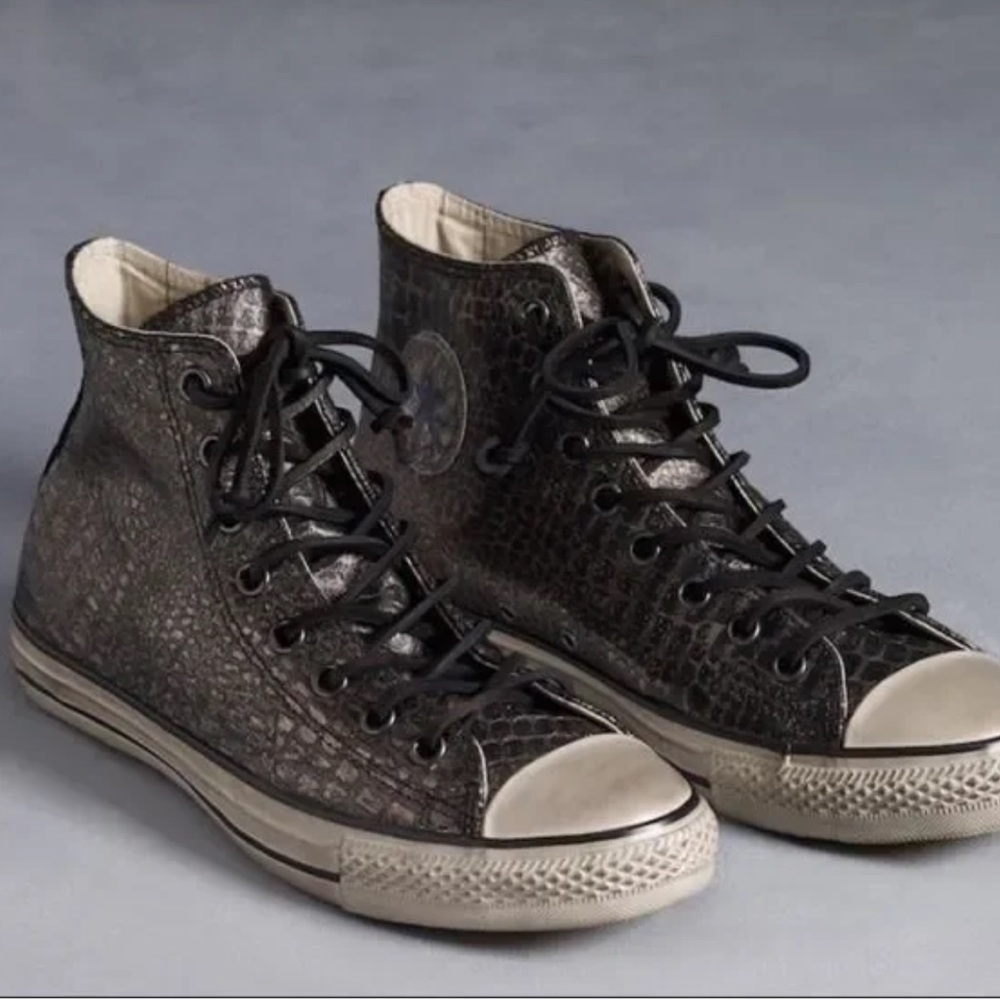 CONVERSE All Stars John Varvatos High Tops Reptile Sneakers Women’s Size 6